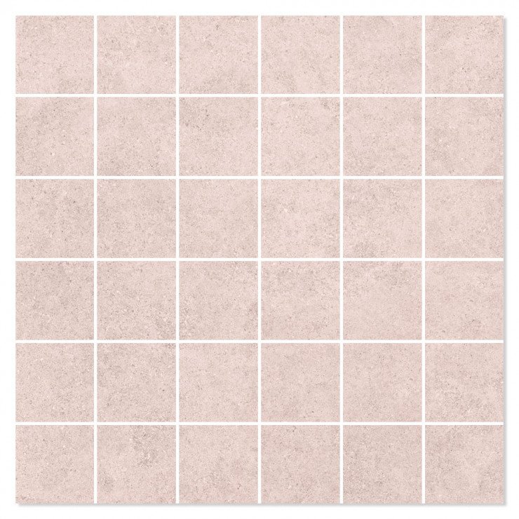 Mosaik Klinker Casemolino Beige Mat 30x30 (5x5) cm-0